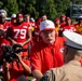 Kansas City Chiefs host U.S. service members during training camp