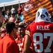 Kansas City Chiefs host U.S. service members during training camp