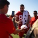 Kansas City Chiefs host U.S. service members during training camp