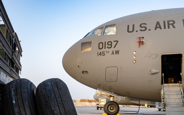 156th EAS rolling into sunset
