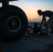 156th EAS rolling into sunset