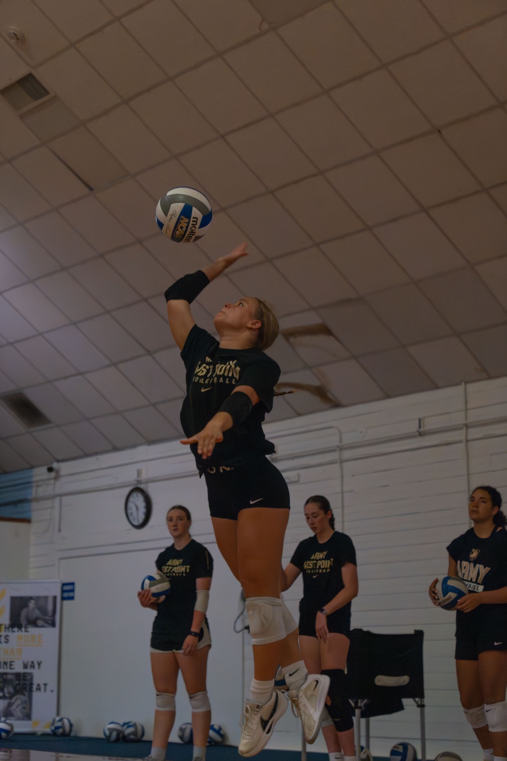 West Point Volleyball at Blue Mountain Gym
