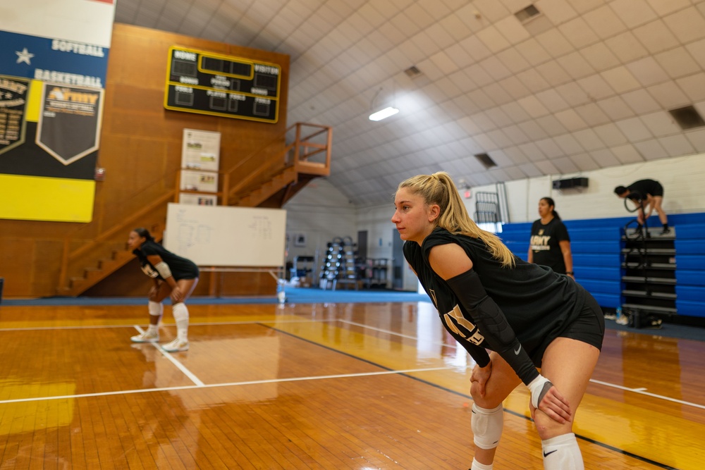 West Point Volleyball at Blue Mountain Gym