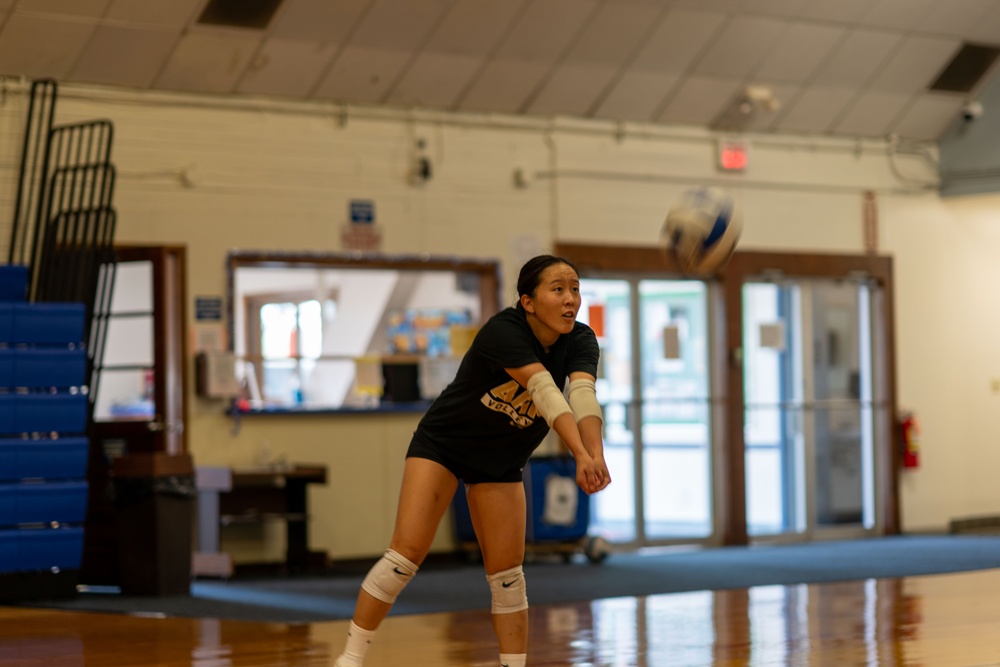 West Point Volleyball at Blue Mountain Gym