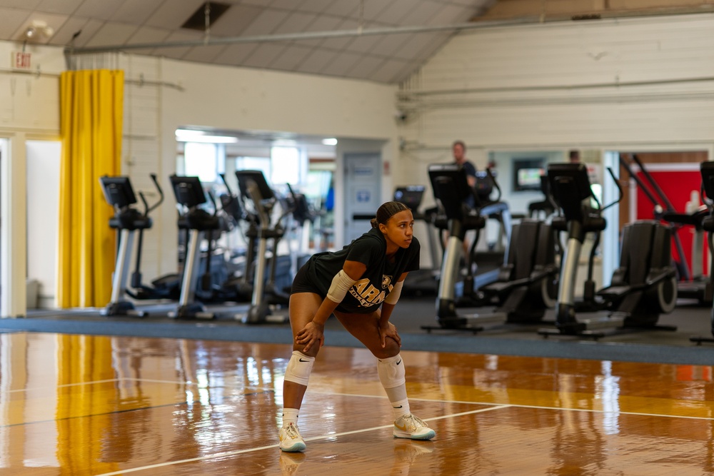 West Point Volleyball at Blue Mountain Gym