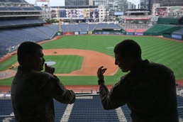 11th SFS tours Nationals Park