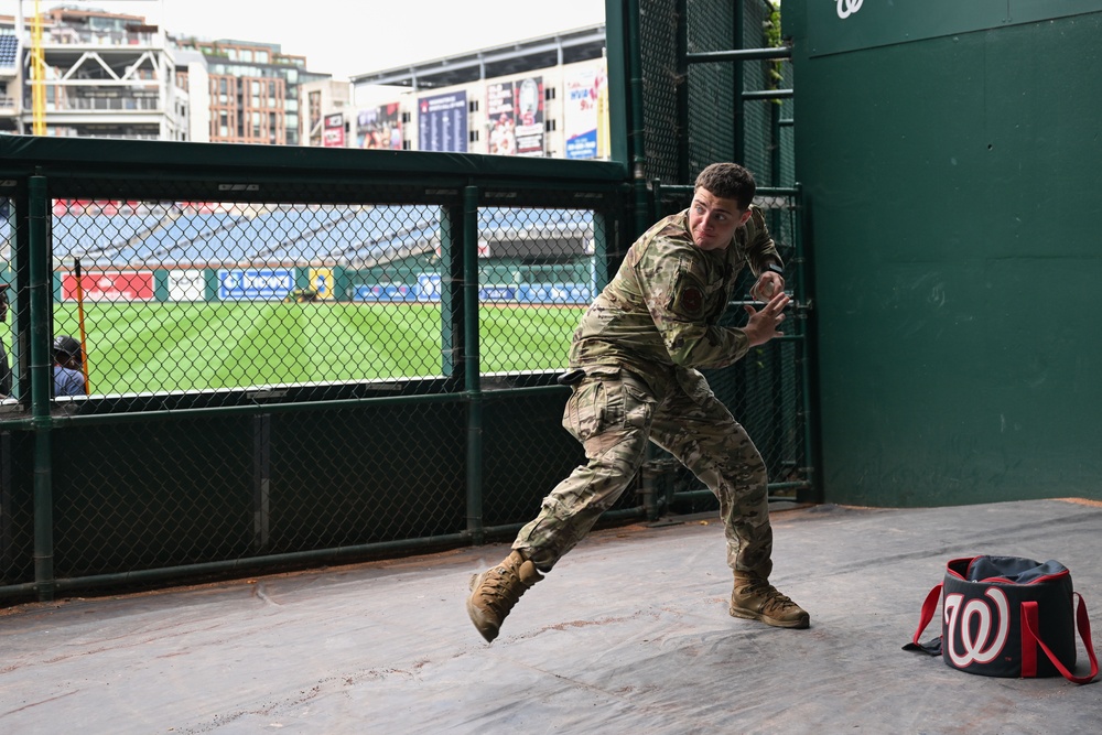 11th SFS tours Nationals Park