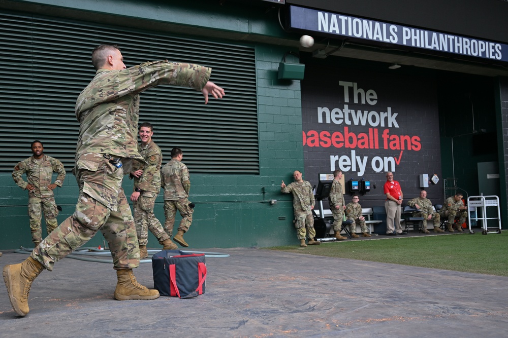 11th SFS tours Nationals Park