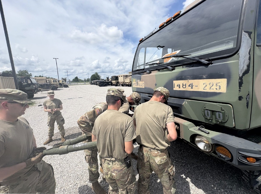 Ohio Guard Unit Excels Under Depot Tutelage