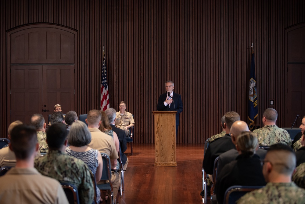 U.S. Navy Band hosts retirement ceremony for MUCM Dawn Henry
