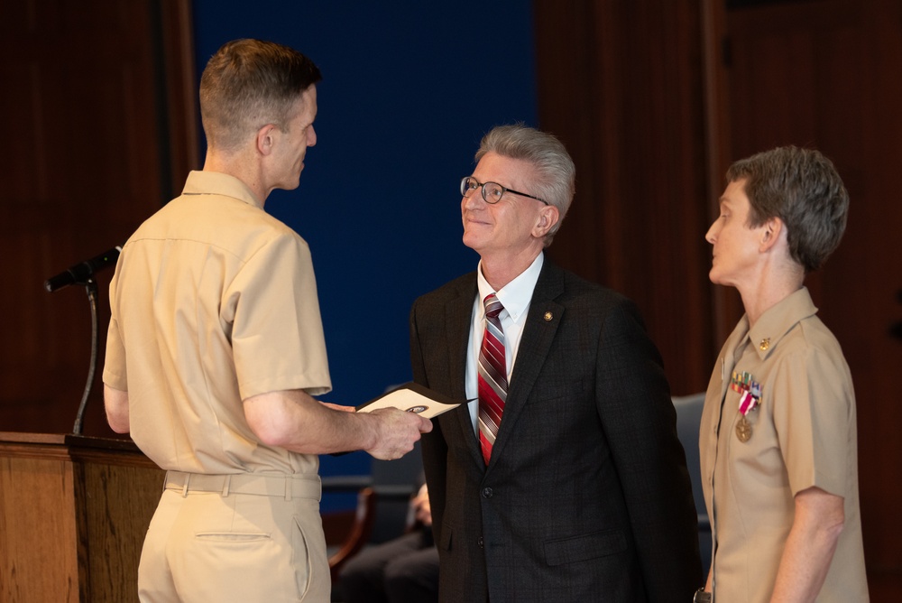 U.S. Navy Band hosts retirement ceremony for MUCM Dawn Henry