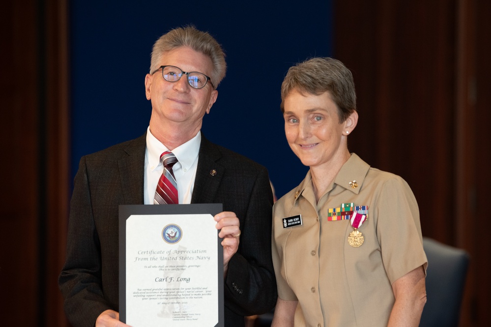 U.S. Navy Band hosts retirement ceremony for MUCM Dawn Henry