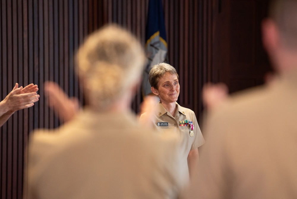 U.S. Navy Band hosts retirement ceremony for MUCM Dawn Henry