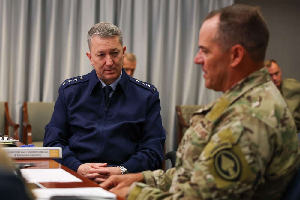 Chairman of the Joint Chiefs of Staff visits U.S. Special Operations Command