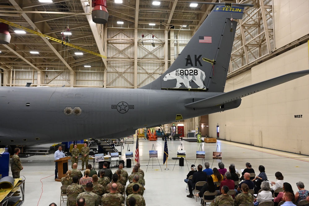 168th Wing Honors Interior Alaska Communities in Tail Flash Naming Ceremony