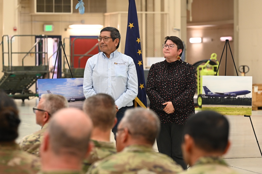 168th Wing Honors Interior Alaska Communities in Tail Flash Naming Ceremony