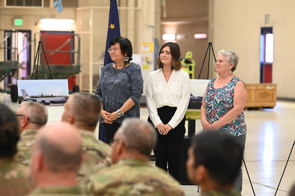 168th Wing Honors Interior Alaska Communities in Tail Flash Naming Ceremony