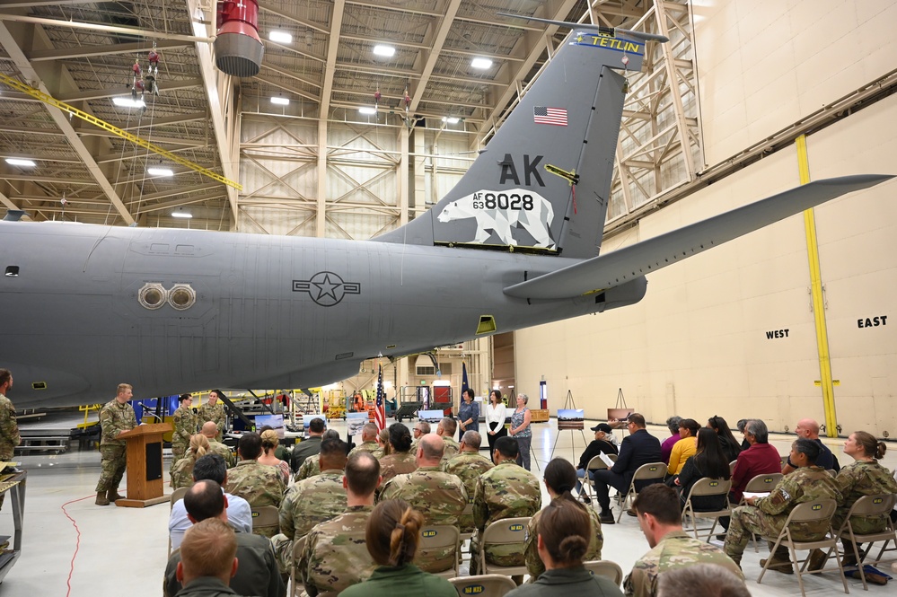 168th Wing Honors Interior Alaska Communities in Tail Flash Naming Ceremony