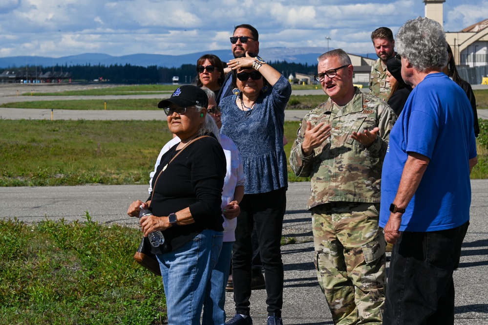 168th Wing Honors Interior Alaska Communities in Tail Flash Naming Ceremony