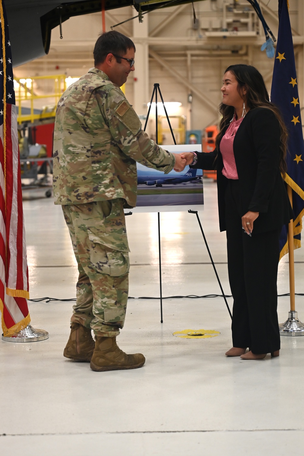 168th Wing Honors Interior Alaska Communities in Tail Flash Naming Ceremony