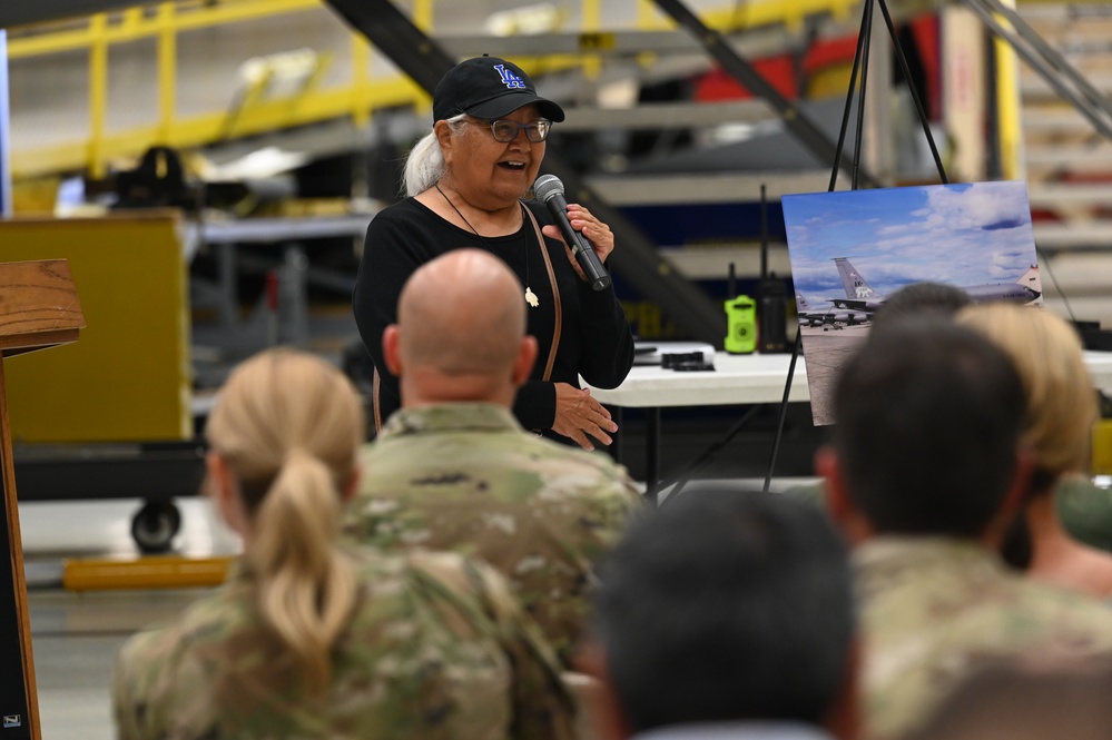 168th Wing Honors Interior Alaska Communities in Tail Flash Naming Ceremony