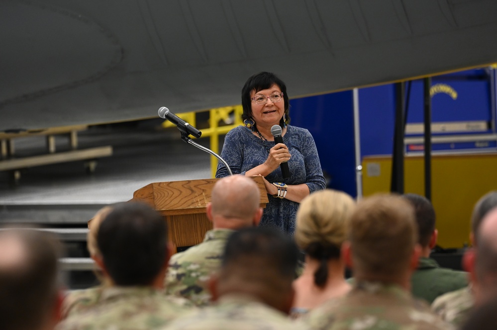 168th Wing Honors Interior Alaska Communities in Tail Flash Naming Ceremony