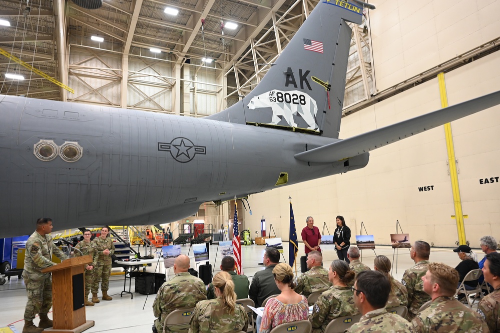 168th Wing Honors Interior Alaska Communities in Tail Flash Naming Ceremony