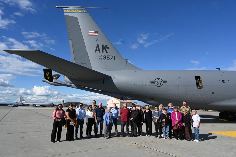 168th Wing Honors Interior Alaska Communities in Tail Flash Naming Ceremony