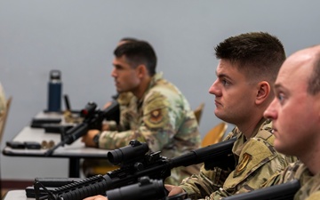 Airmen take aim in combat arms readiness
