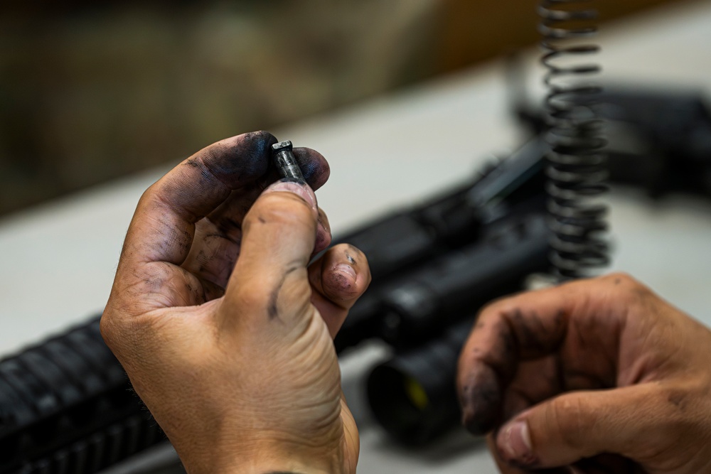 Airmen take aim in combat arms readiness