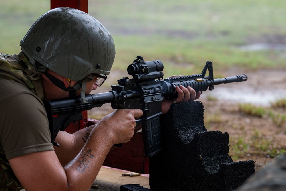 Airmen take aim in combat arms readiness