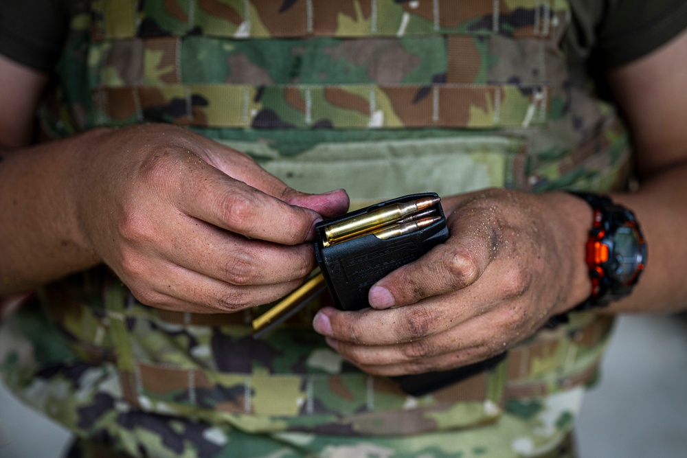 Airmen take aim in combat arms readiness