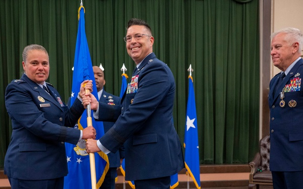 Sherman takes command of AFIMSC