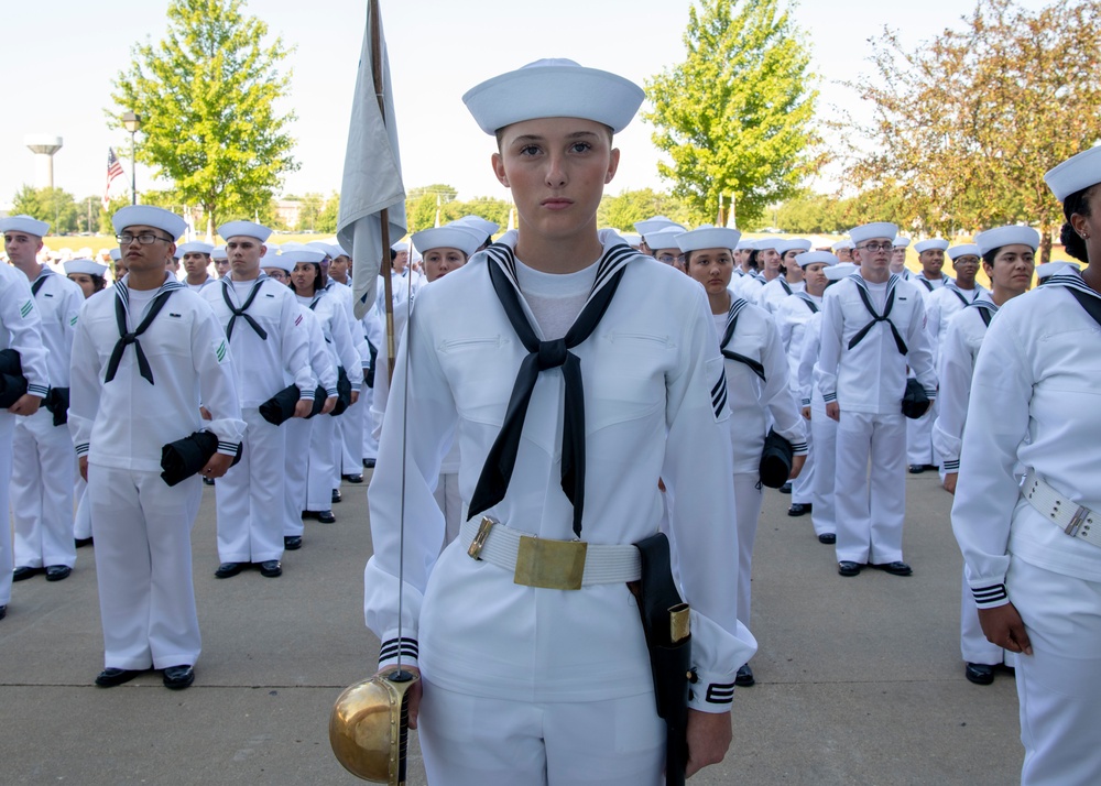 Recruit Training Command Aug. 14, 2025 Pass-In-Review