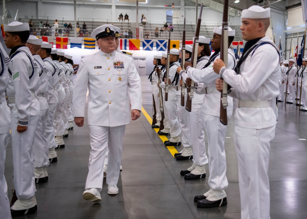 Recruit Training Command Aug. 14, 2025 Pass-In-Review