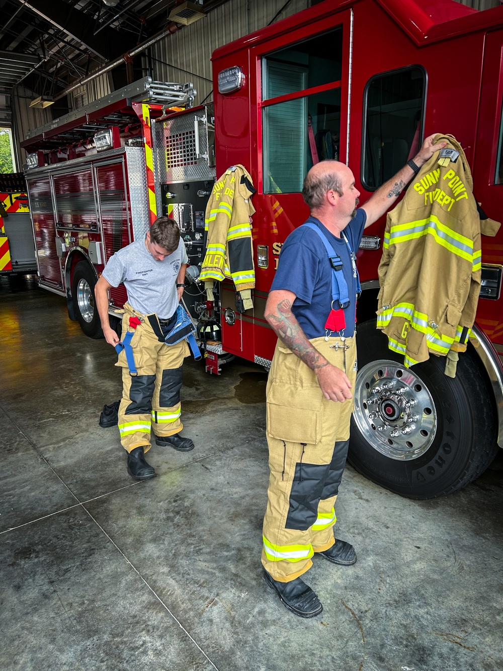 SDDC Pioneers Army Adoption of PFAS-Free Firefighting Gear