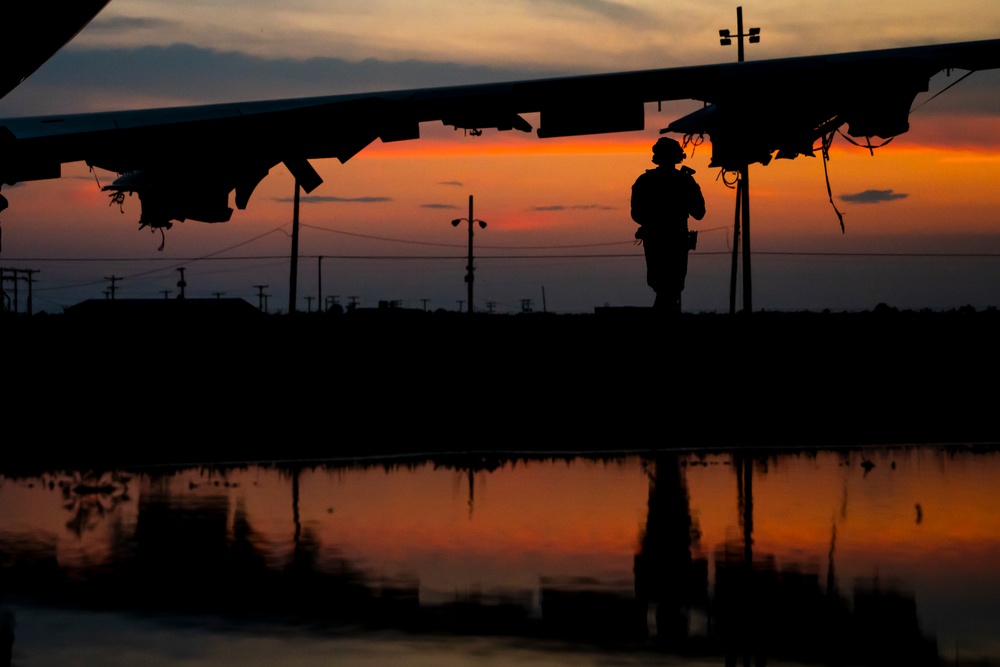 Air Force EOD Airmen sharpen night vision skills during Exercise Northern Strike 25-2