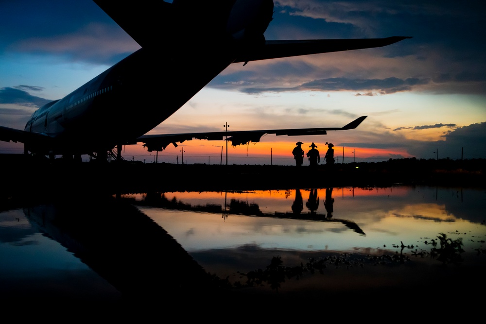 Air Force EOD Airmen sharpen night vision skills during Exercise Northern Strike 25-2