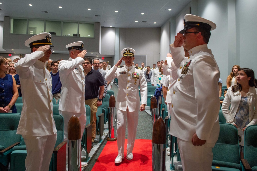 Cmdr. Tolmie Assumes Command of USS Topeka (SSN 754)