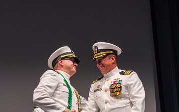 Cmdr. Dillon Tolmie Assumes Command of USS Topeka