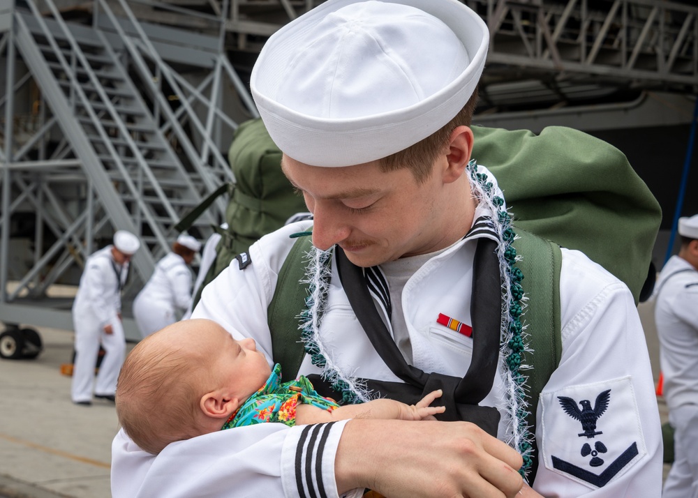 USS Carl Vinson (CVN 70) Returns From Deployment