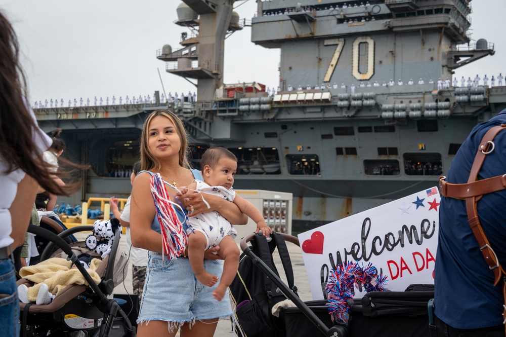 USS Carl Vinson (CVN 70) Returns from Deployment