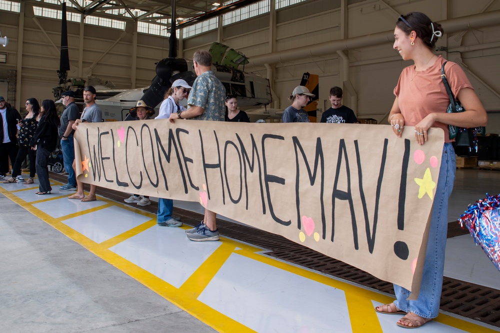 VRM-30 Returns to Home Port