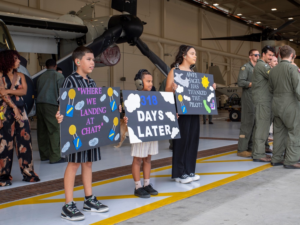 VRM-30 Returns to Home Port
