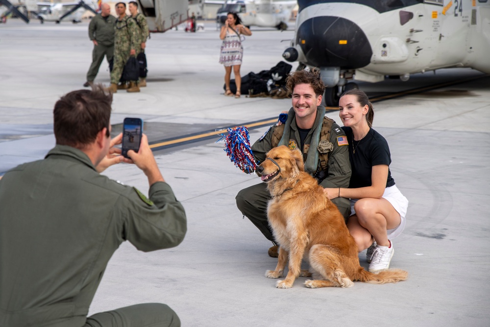 VRM-30 Returns to Home Port