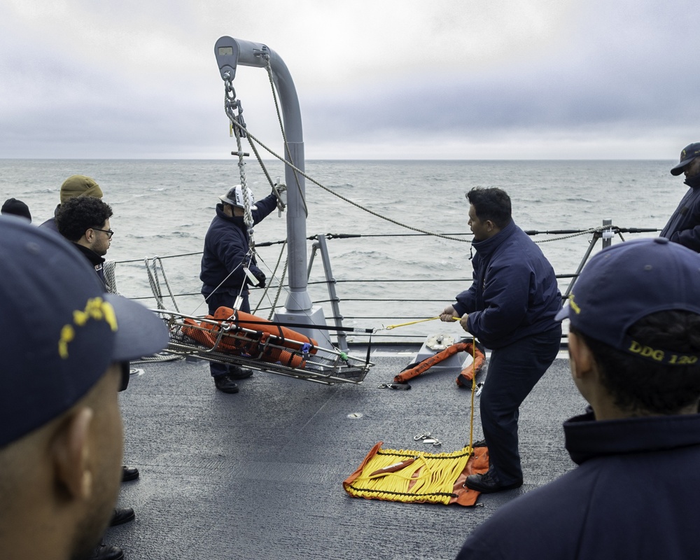 USS Carl M. Levin Conducts Operations North Pacific Ocean