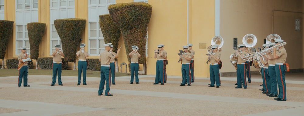 Morning Colors Ceremony and Hotel Company Graduation