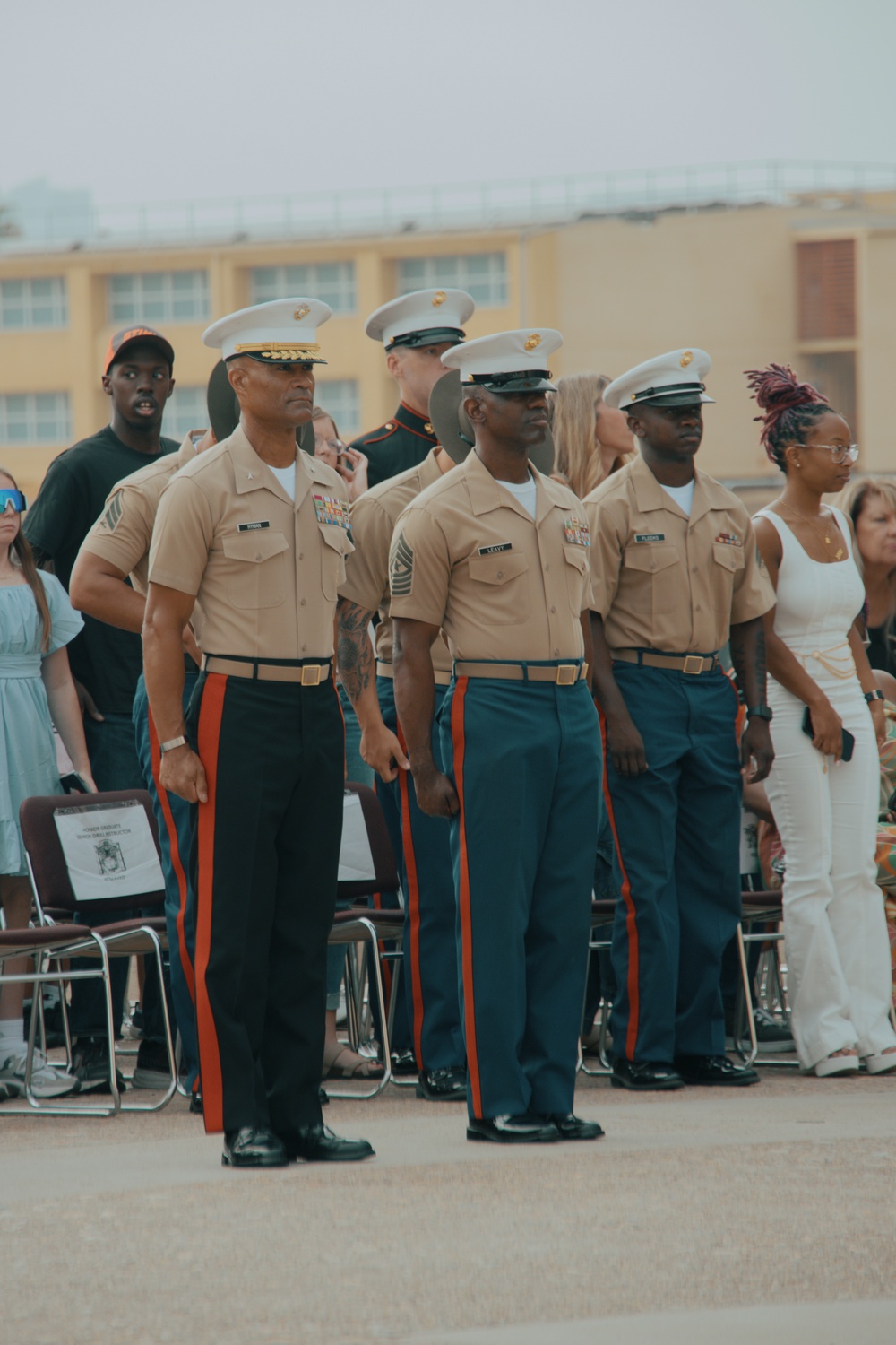 Morning Colors Ceremony and Hotel Company Graduation