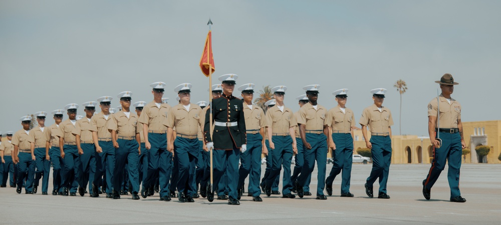 Morning Colors Ceremony and Hotel Company Graduation