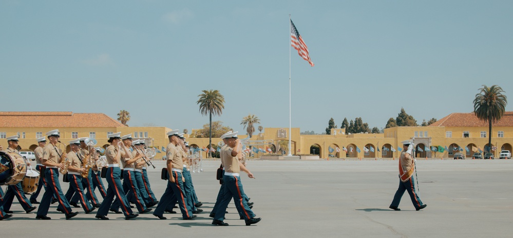 Morning Colors Ceremony and Hotel Company Graduation